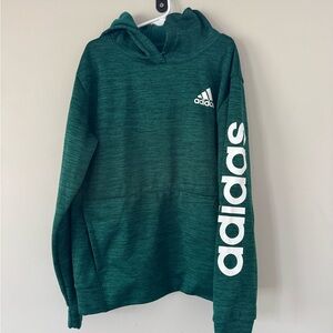 Adidas Green Kids Hoodie size Medium